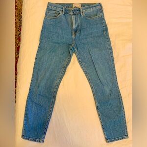 Everlane High Rise Skinny Ankle Jeans
